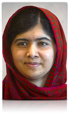 Malala at emaze Presentation