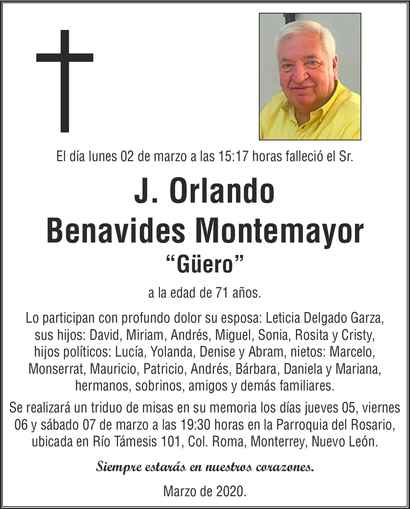 Jose Orlando Lima Benavides Obituary - Tampa, FL